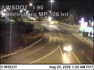 I-90 at MP 106.03: Ellensburg live camera view