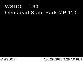 I-90 MP 112.91: I-90 @ Olmstead State Park live camera view