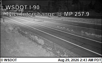 I-90 at MP 257.9: Tyler Interchange (7) live camera view