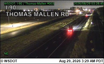 I-90 at MP 274: Thomas Mallen Rd. live camera view