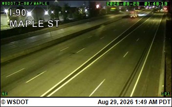 I-90 at MP 279.8: Maple St live camera view