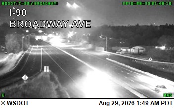 I-90 at MP 286.2: Broadway Ave live camera view
