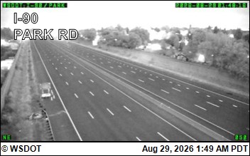 I-90 at MP 287.1: Park Rd live camera view