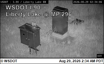 I-90 at MP 296: Liberty Lake (4) live camera view