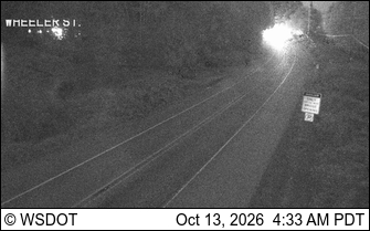 SR 104 at MP 15.9: Wheeler St Looking West live camera view
