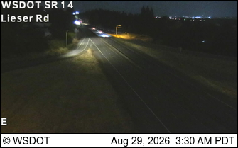 SR 14 at MP 4.3: Lieser Rd live camera view