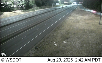 SR 14 at MP 6: East of I-205 live camera view