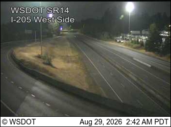 SR 14 at MP 5.8: West of I-205 live camera view