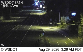 SR 14 at MP 8.5: 164th Ave live camera view