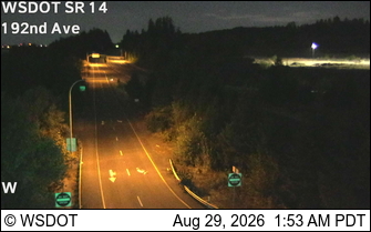SR 14 at MP 10.1: 192nd Ave live camera view