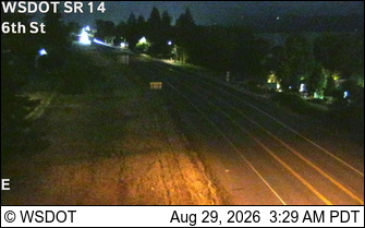 SR 14 at MP 15.4: 6th St live camera view