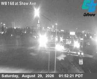 FRE-168-AT SHAW AVE live camera view