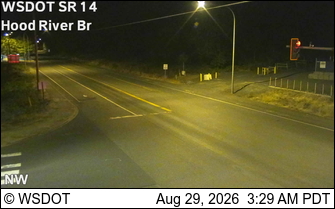 SR 14 at MP 65: Hood River Bridge live camera view