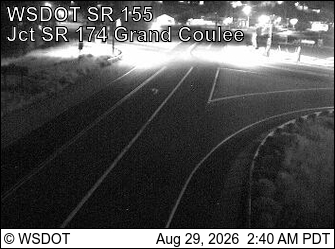 SR 155 at MP 25.7: SR 174 Grand Coulee live camera view