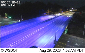 SR 16 at MP 1.1: Union Ave live camera view