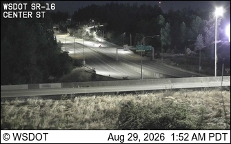SR 16 at MP 1.9: Center St live camera view