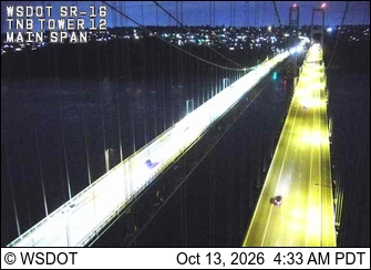 SR 16 at MP 8.0: TNB WB Main Span live camera view