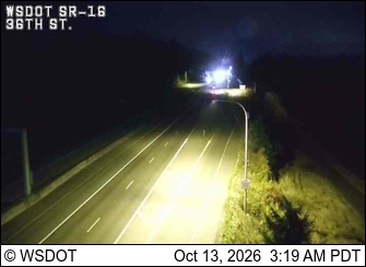 SR 16 at MP 9.7: 36th Street live camera view