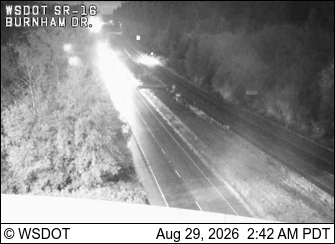 SR 16 at MP 14.7: Burnham Drive live camera view