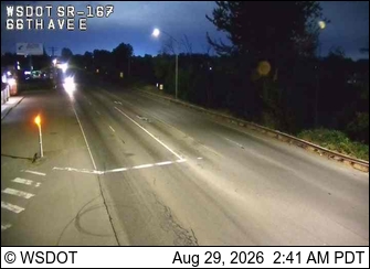 SR 167 at MP 3.6: Clarks Creek live camera view