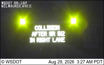 SR 167 at MP 5.5: Milwaukee Ave live camera view