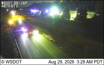 SR 167 at MP 8.03: 48th St E live camera view