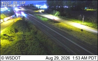SR 167 at MP 9.3: 24th St E live camera view