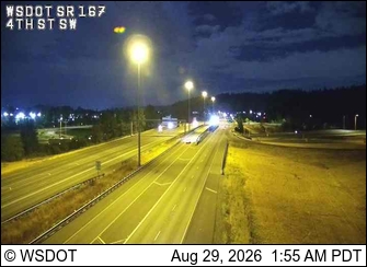 SR 167 at MP 14.5: 4th St SW live camera view