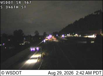SR 167 at MP 13.5: S 346th St live camera view