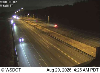 SR 167 at MP 14.7: W Main St live camera view