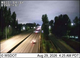 SR 167 at MP 18.5: S 269th St live camera view