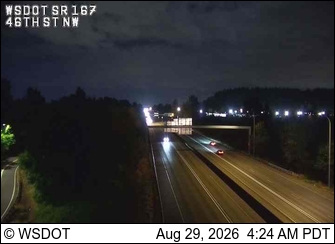 SR 167 at MP 17.6: 46th St NW live camera view