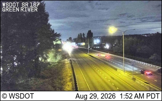SR 167 at MP 18.9: Green River live camera view