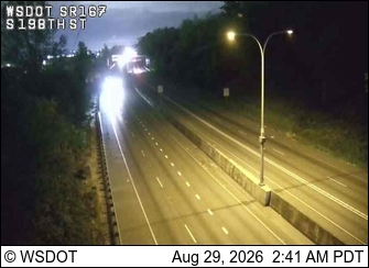 SR 167 at MP 23.3: S 198th St live camera view