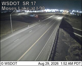 SR 17 at MP 50.8: Moses Lake at I-90 live camera view