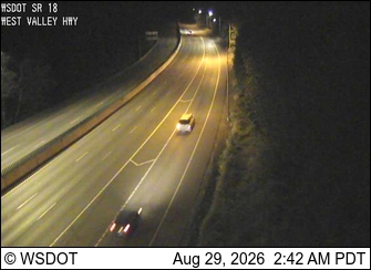 SR 18 at MP 2.5: West Valley Hwy live camera view
