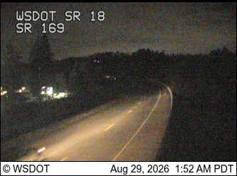 SR 18 at MP 16.8: SR 169 Interchange live camera view