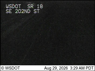 SR 18 at MP 18.7: SE 202nd St live camera view