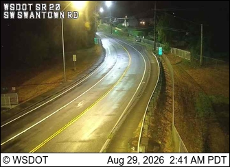 SR 20 at MP 30.8: SW Swantown Ave live camera view