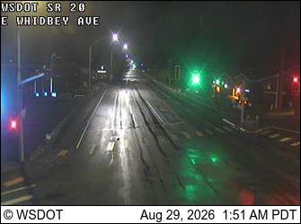 SR 20 at MP 32.2: E Whidbey Ave live camera view