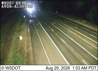 SR 20 at MP 57.5: Avon Allen Rd live camera view