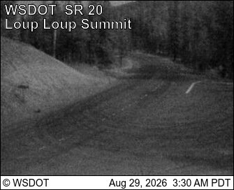 SR 20 at MP 214.5: Loup Loup (Looking East) live camera view