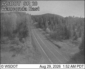 SR 20 at MP 289: Wauconda (View East) live camera view