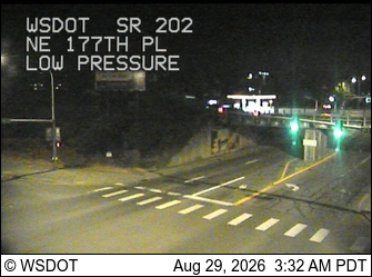 SR 202 at MP 0.2: NE 177th Pl live camera view