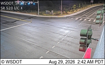SR 202 at MP 7.7: SR 520 Interchange live camera view