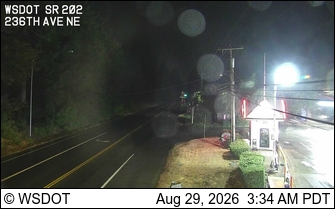 SR 202 at MP 12.26: 236th Ave NE live camera view