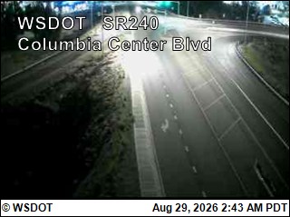 SR 240 at MP 38.89: Columbia Center Blvd. live camera view