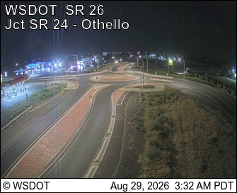 SR 26 at MP 40.6: Othello @ SR 24 Junction live camera view