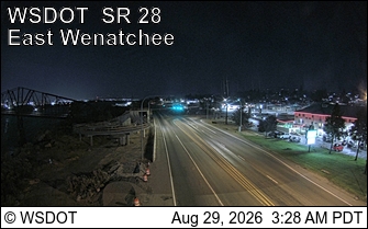 SR 28B at MP 3.02: 9th Street NE live camera view
