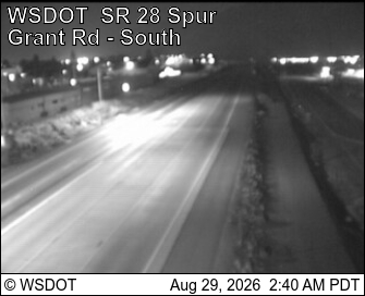 SR 28 Spur at MP 0.2 looking South live camera view